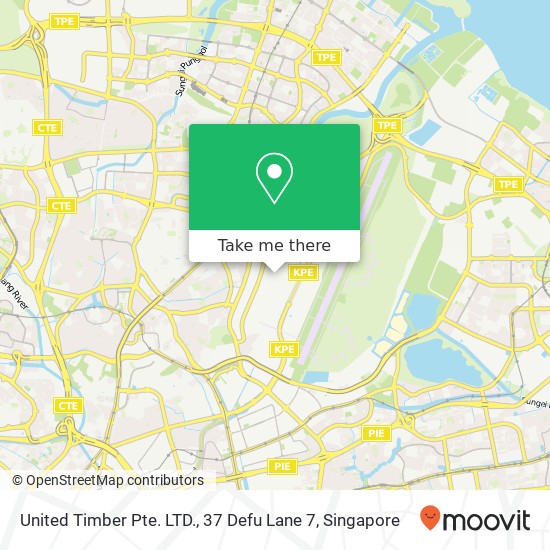 United Timber Pte. LTD., 37 Defu Lane 7 map