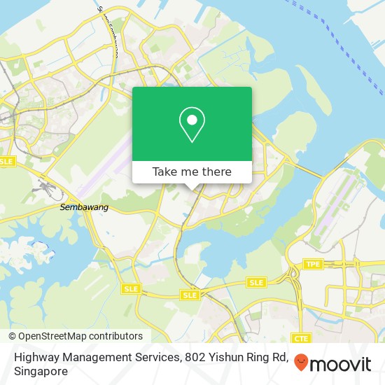 Highway Management Services, 802 Yishun Ring Rd地图