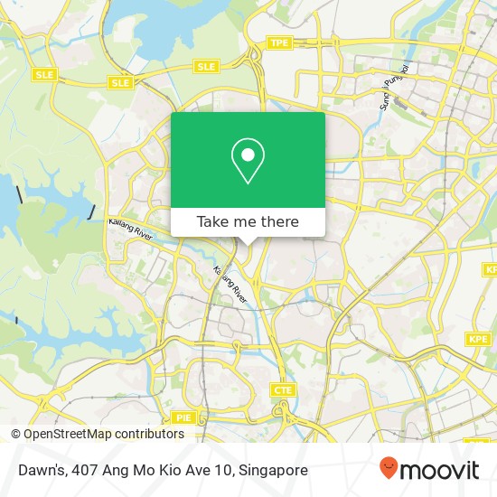 Dawn's, 407 Ang Mo Kio Ave 10 map