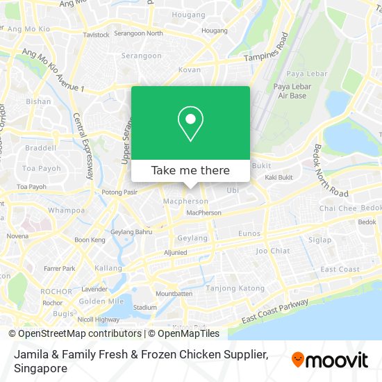 Jamila & Family Fresh & Frozen Chicken Supplier map