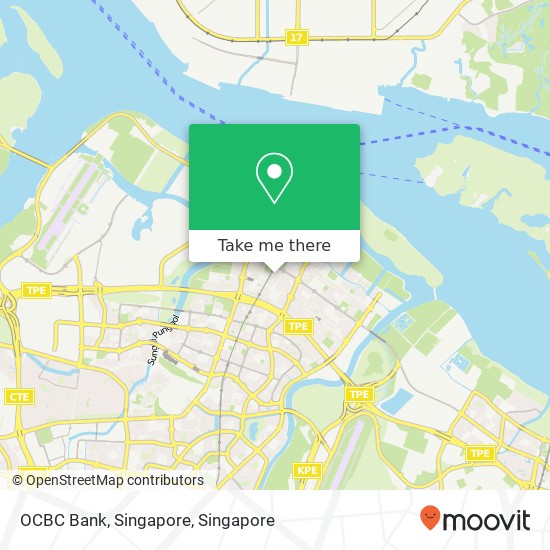 OCBC Bank, Singapore地图