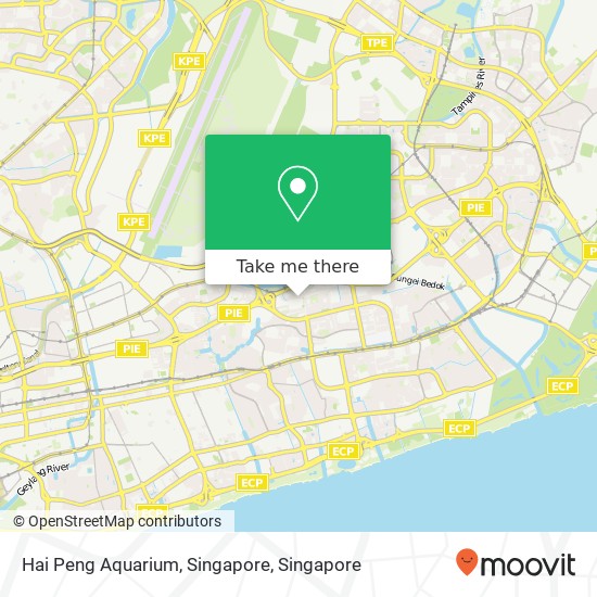 Hai Peng Aquarium, Singapore map