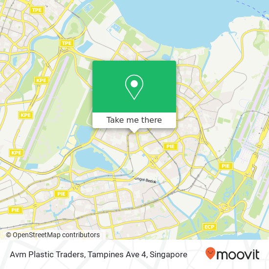 Avm Plastic Traders, Tampines Ave 4 map