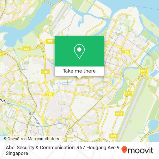 Abel Security & Communication, 967 Hougang Ave 9 map