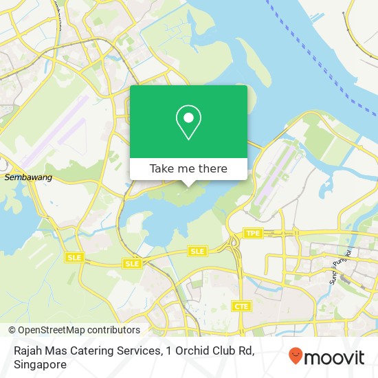 Rajah Mas Catering Services, 1 Orchid Club Rd map