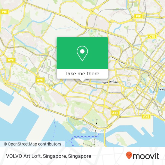 VOLVO Art Loft, Singapore map