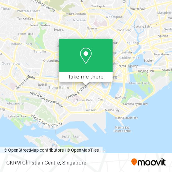 CKRM Christian Centre map