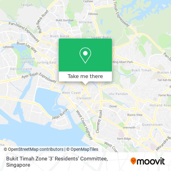 Bukit Timah Zone '3' Residents' Committee地图