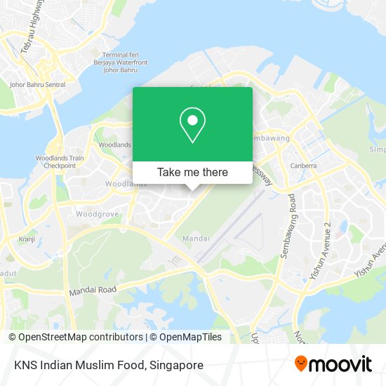 KNS Indian Muslim Food map