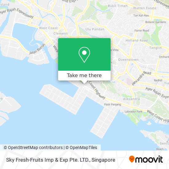 Sky Fresh-Fruits Imp & Exp Pte. LTD. map