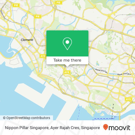 Nippon Pillar Singapore, Ayer Rajah Cres map