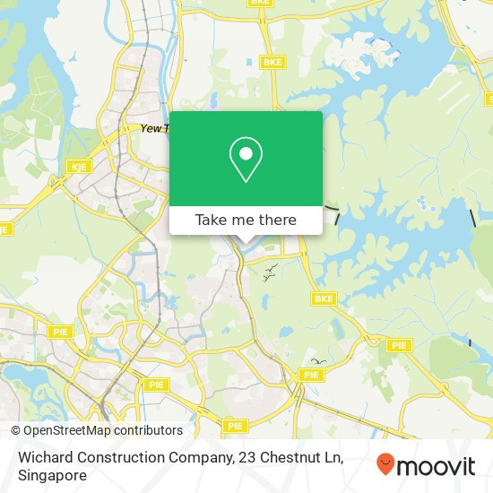 Wichard Construction Company, 23 Chestnut Ln map