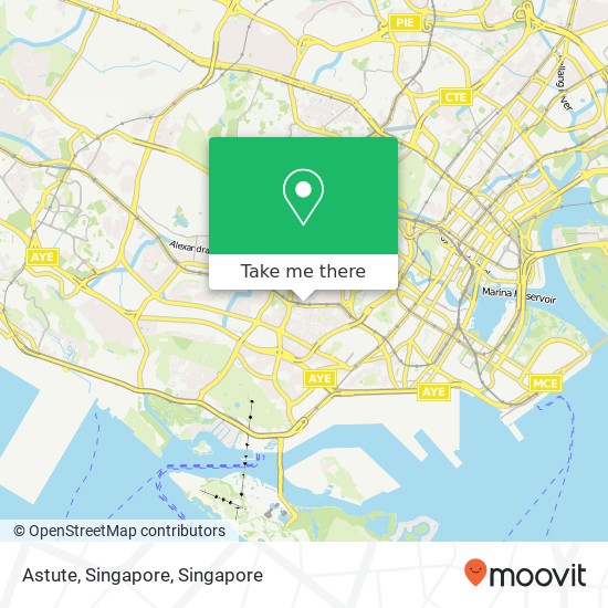 Astute, Singapore地图