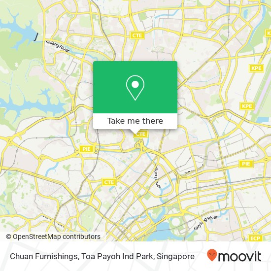 Chuan Furnishings, Toa Payoh Ind Park map