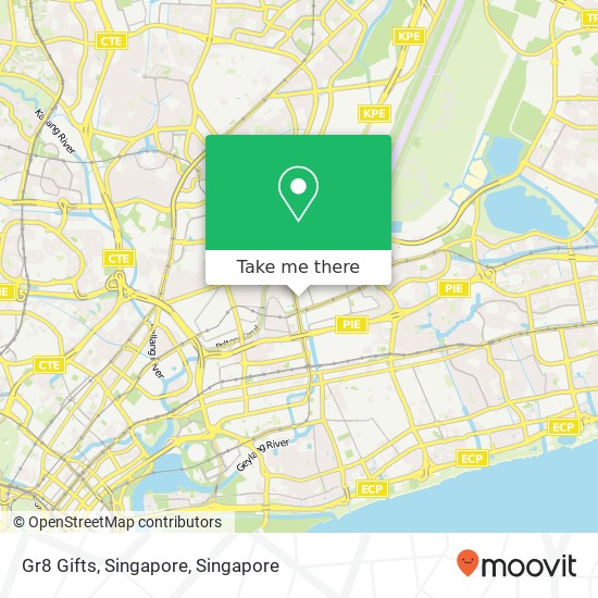 Gr8 Gifts, Singapore map