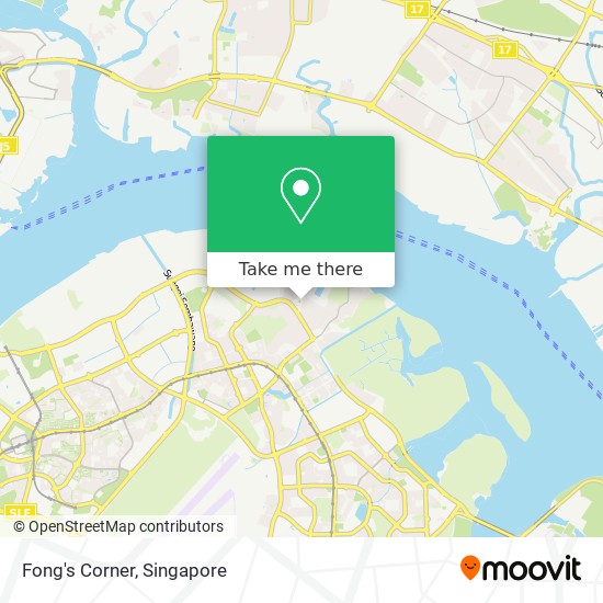 Fong's Corner map
