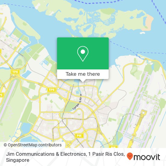 Jim Communications & Electronics, 1 Pasir Ris Clos map