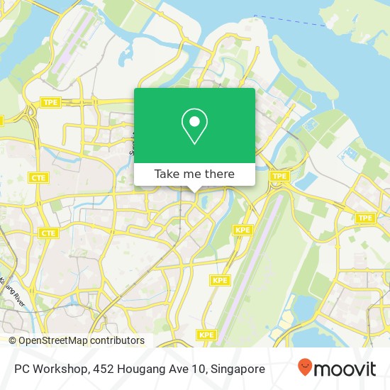 PC Workshop, 452 Hougang Ave 10地图