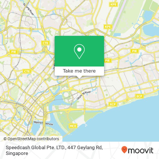 Speedcash Global Pte. LTD., 447 Geylang Rd map