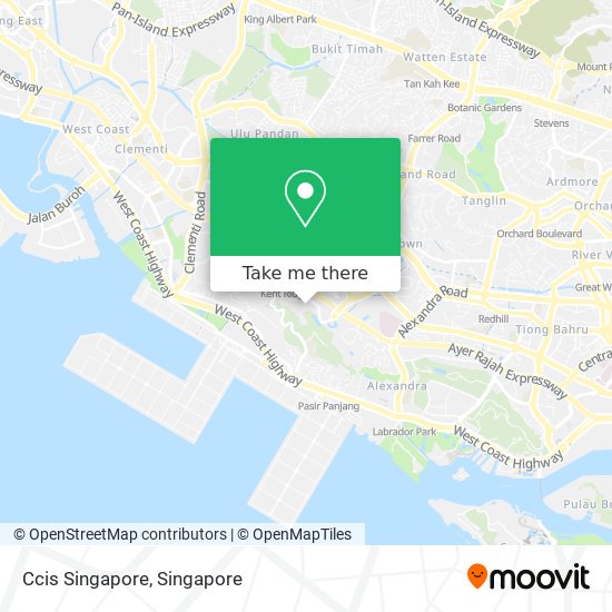 Ccis Singapore地图