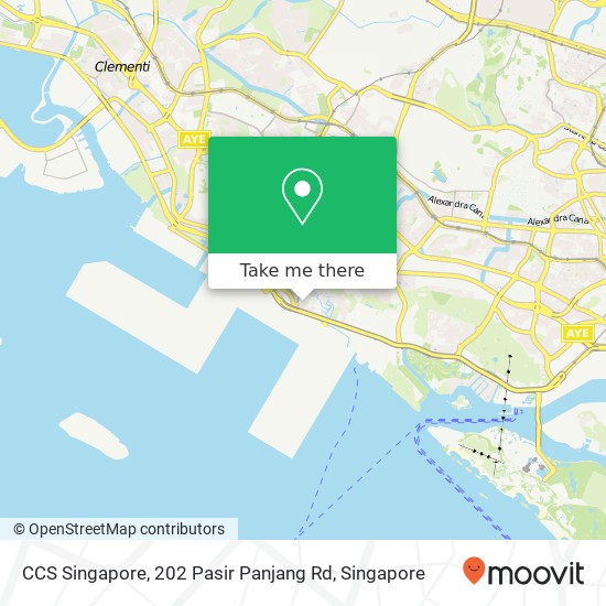 CCS Singapore, 202 Pasir Panjang Rd map