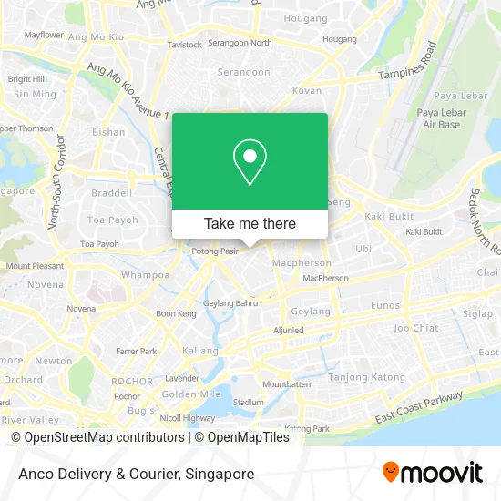 Anco Delivery & Courier map