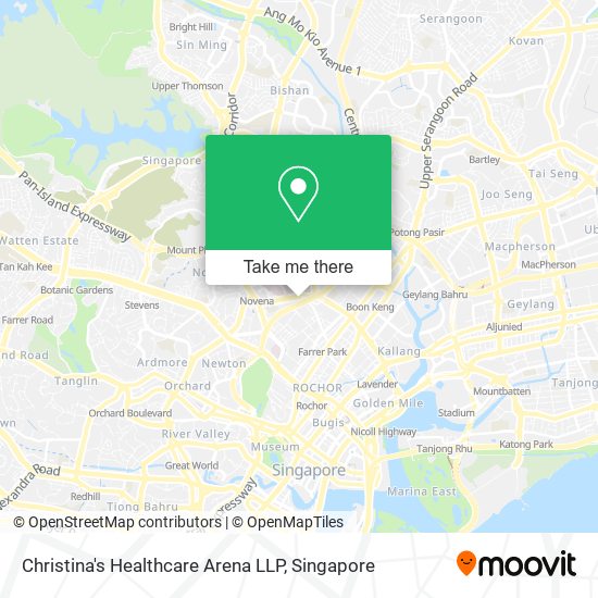 Christina's Healthcare Arena LLP map