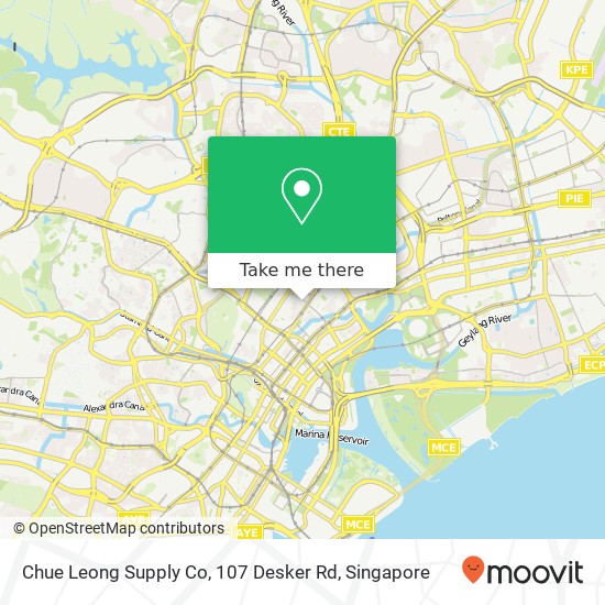 Chue Leong Supply Co, 107 Desker Rd map