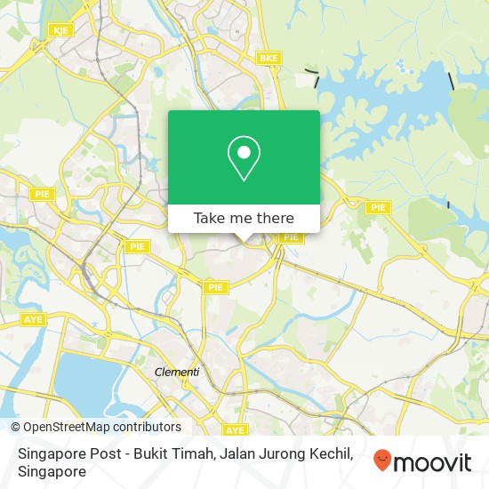 Singapore Post - Bukit Timah, Jalan Jurong Kechil map