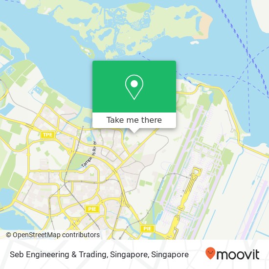 Seb Engineering & Trading, Singapore map
