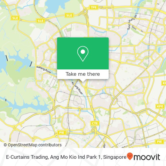 E-Curtains Trading, Ang Mo Kio Ind Park 1地图