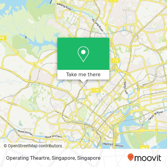 Operating Theartre, Singapore map