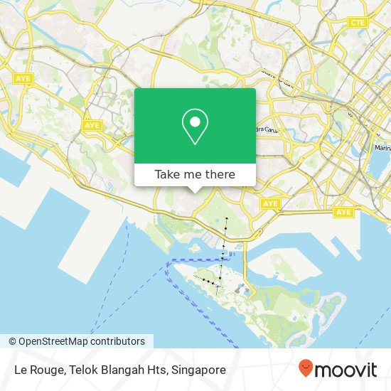 Le Rouge, Telok Blangah Hts map