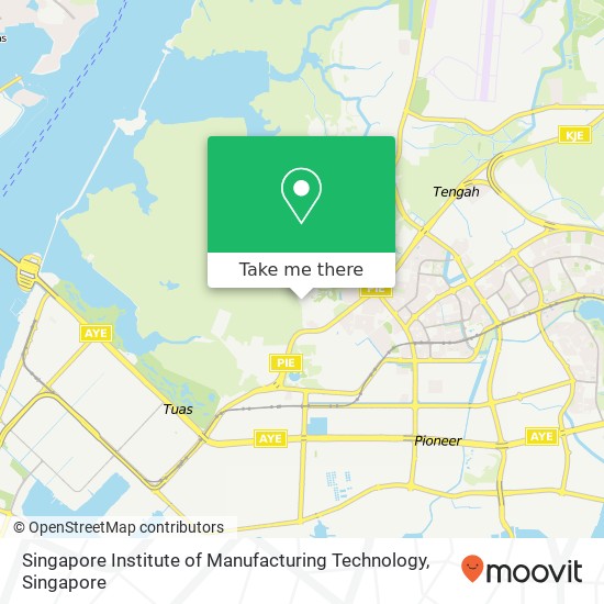 Singapore Institute of Manufacturing Technology map