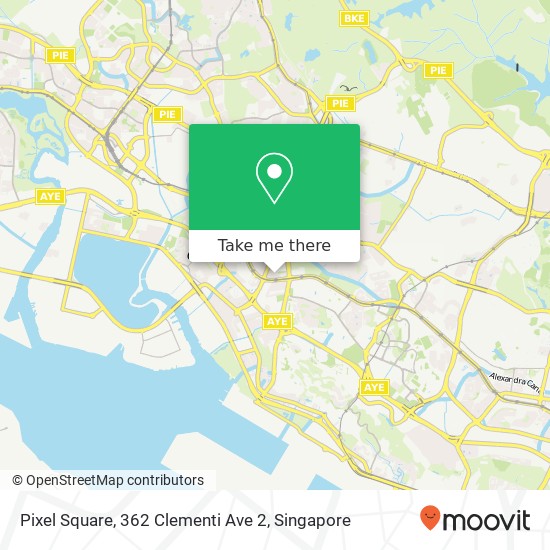 Pixel Square, 362 Clementi Ave 2地图