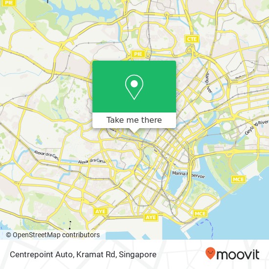 Centrepoint Auto, Kramat Rd map