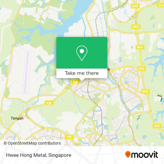 Hwee Hong Metal map