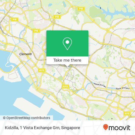 Kidzilla, 1 Vista Exchange Grn地图