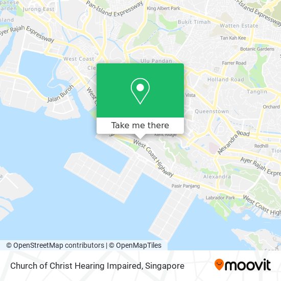 Church of Christ Hearing Impaired map