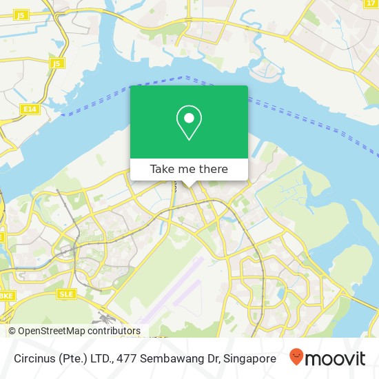 Circinus (Pte.) LTD., 477 Sembawang Dr map