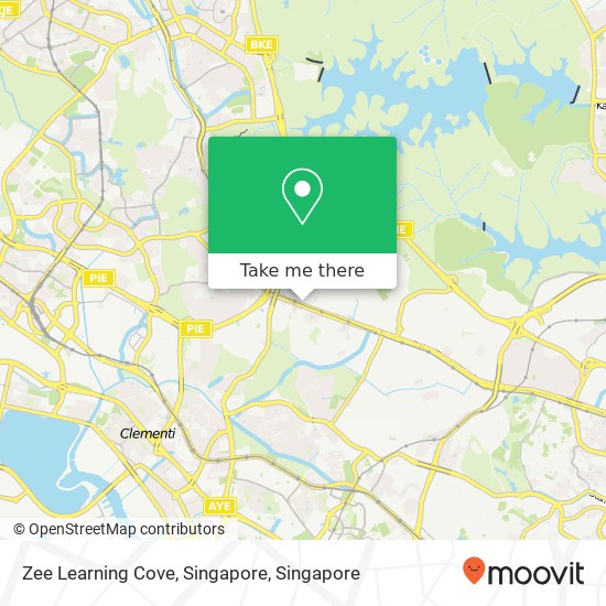 Zee Learning Cove, Singapore map