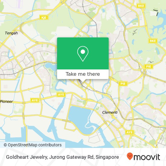 Goldheart Jewelry, Jurong Gateway Rd地图