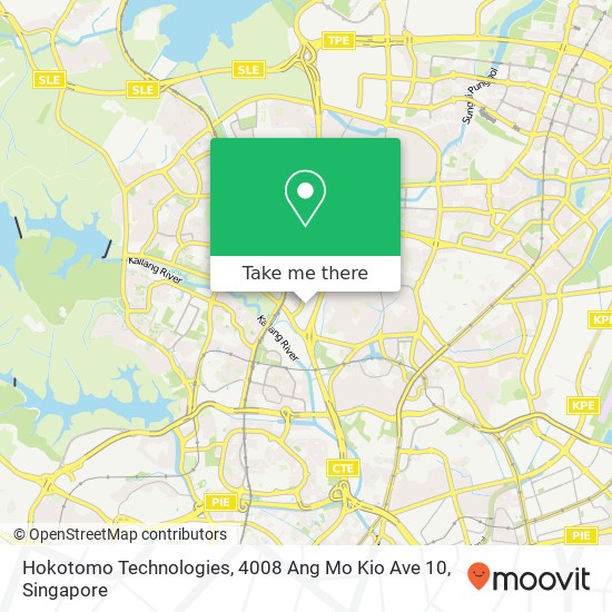 Hokotomo Technologies, 4008 Ang Mo Kio Ave 10地图