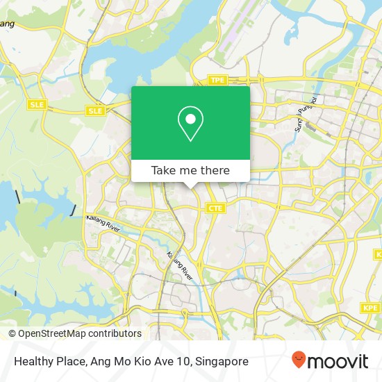 Healthy Place, Ang Mo Kio Ave 10 map