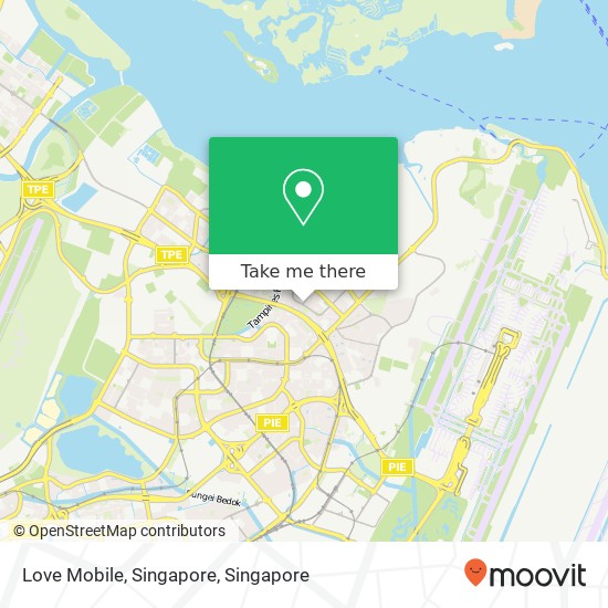 Love Mobile, Singapore map