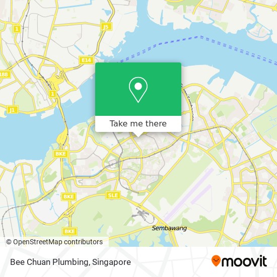 Bee Chuan Plumbing map