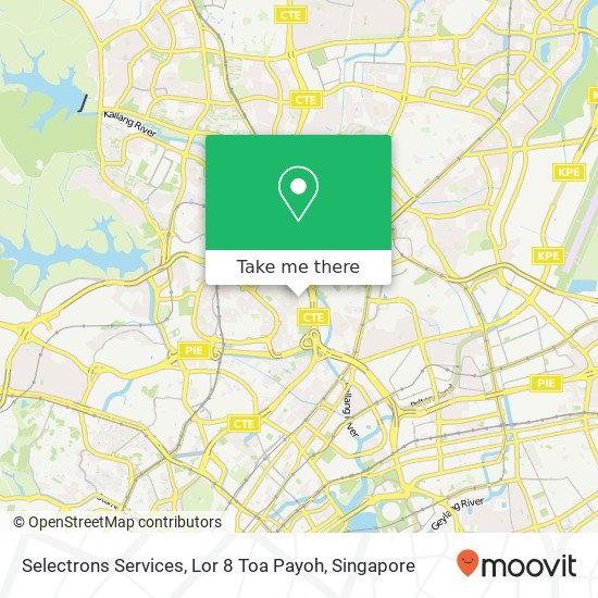 Selectrons Services, Lor 8 Toa Payoh map