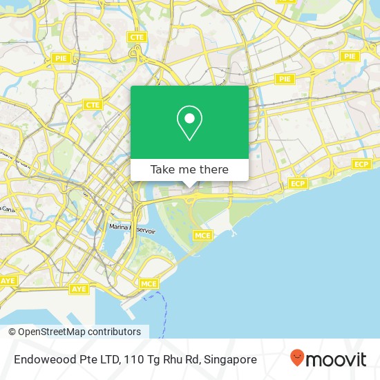 Endoweood Pte LTD, 110 Tg Rhu Rd地图
