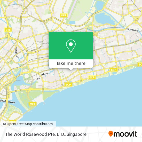 The World Rosewood Pte. LTD. map