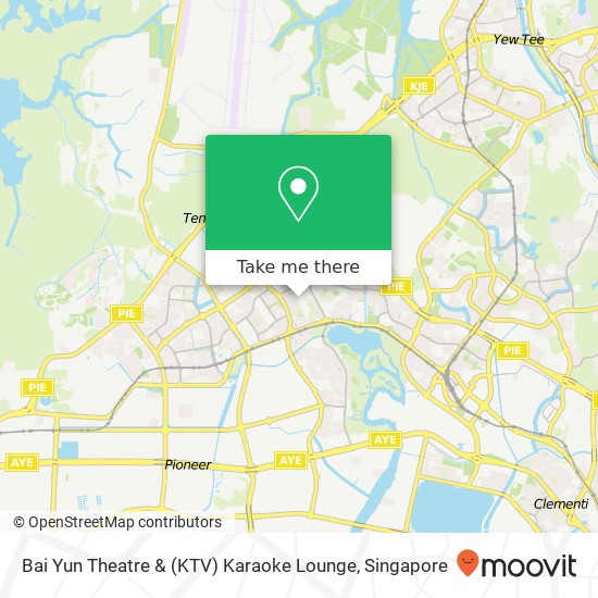 Bai Yun Theatre & (KTV) Karaoke Lounge地图